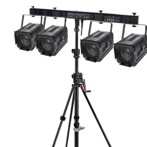 8x 500W lamper